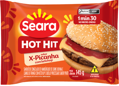 Hot Hit picanha Seara 145g