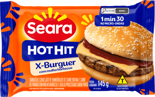 Hot Hit barbecue Seara 145g