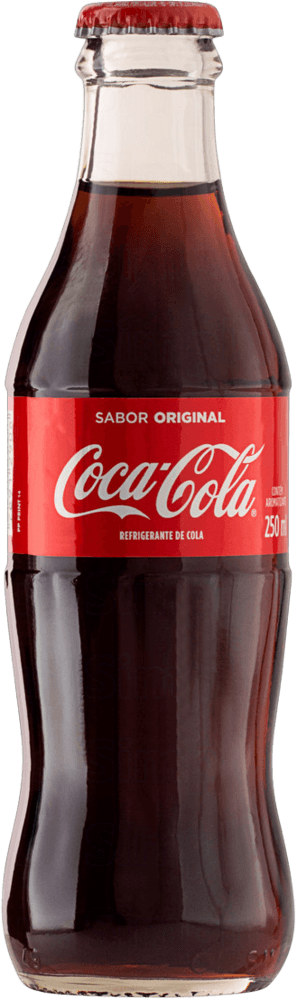 Refrigerante Coca-Cola Original Garrafa com 250ml