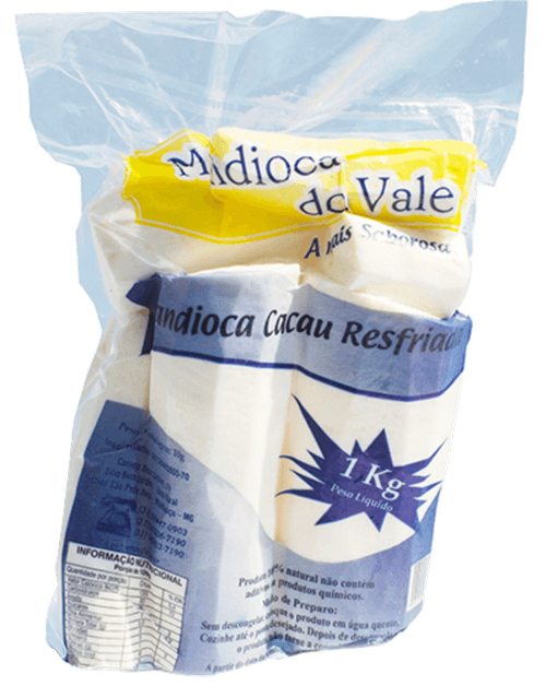 Mandioca Vale Descascada 1kg