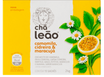 Cha-Misto-de-Camomila-Erva-Cidreira-Capim-Cidreira-Hortela-Maca-Estevia-Maracuja-e-Banana-Cha-Leao-Caixa-24g-15-Unidades
