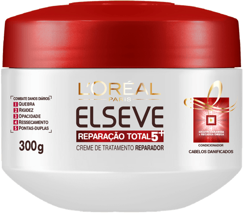Creme De Tratamento L'Oréal Elseve Reparação Total 5+, 300G