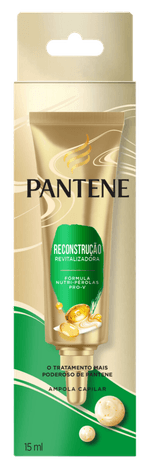 Ampola-de-Tratamento-Capilar-com-Perolas-Soluveis---Aminoacido-Pantene-Pro-V-Reconstrucao-Revitalizadora-Caixa-15ml