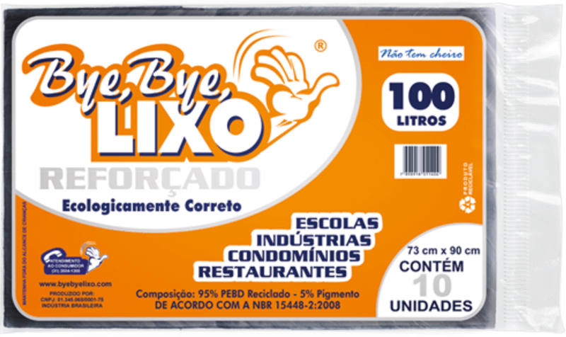 Saco-de-Lixo-Reforcado-Bye-Bye-Lixo-100L-10-Unidades