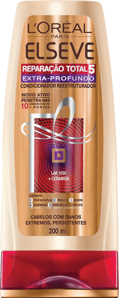 Condicionador Elseve Reparacao Total5 Extra Profundo 200ml Loreal Paris