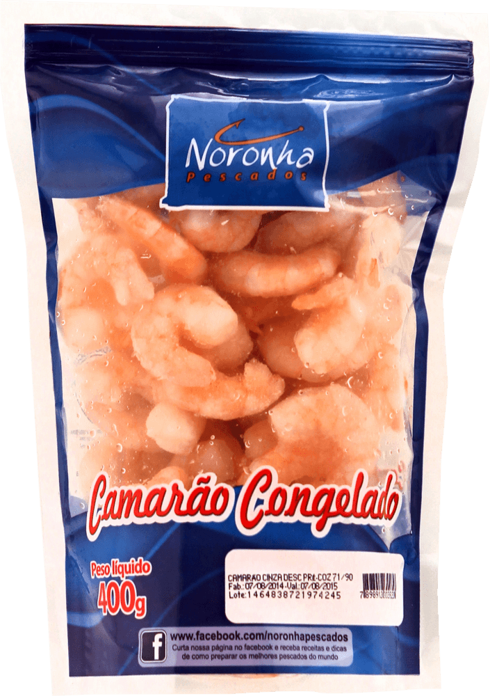 Camarão Descascado Congelado Noronha 400g