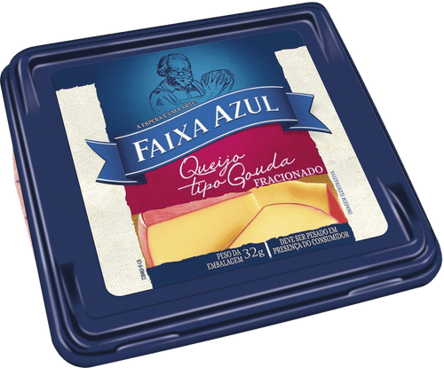Queijo Gouda Fracionado Faixa Azul 200g