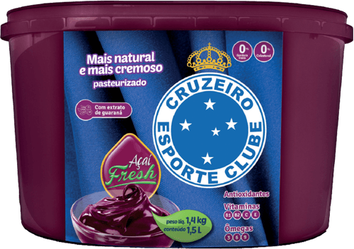 Creme de Açaí Fresh Cruzeiro Pote 1,5L