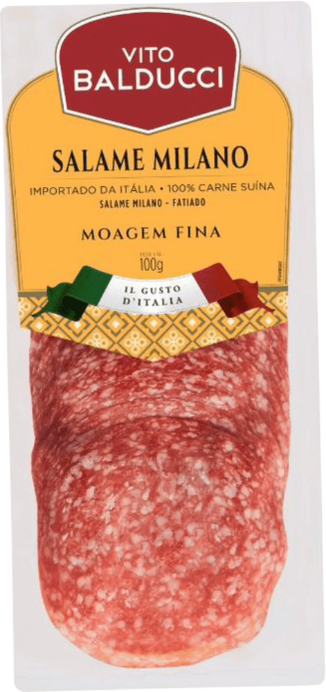 Salame Italiano Milano Vito Balducci Fatiado 100 g