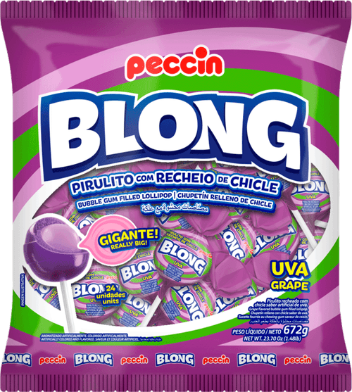 PIRULITO PECCIN BLONG 672G-PC UVA