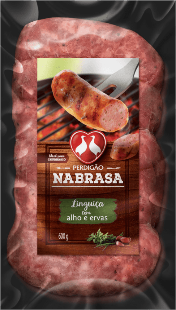 Linguiça Toscana Perdigão Alho/Ervilha 600g