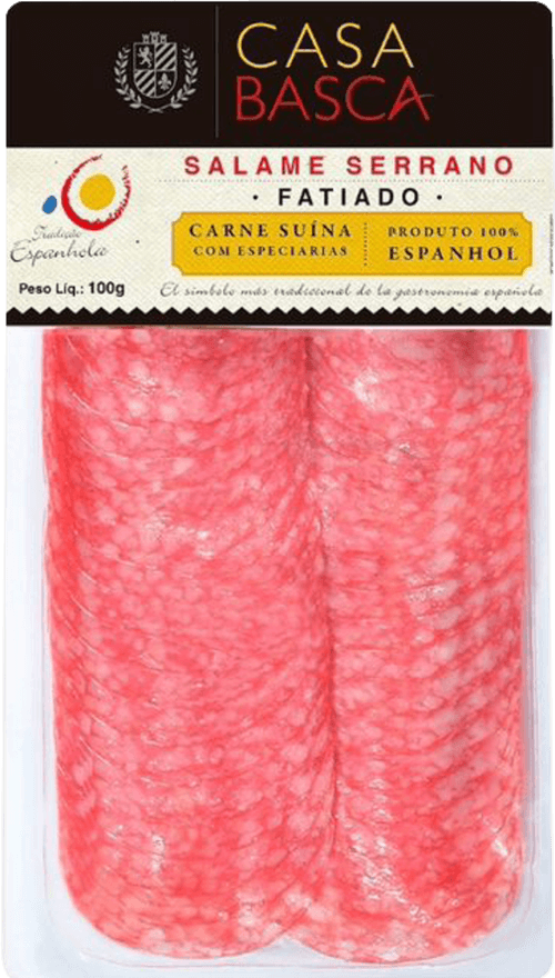 Salame Serrano Espanhol Casa Basca 100g