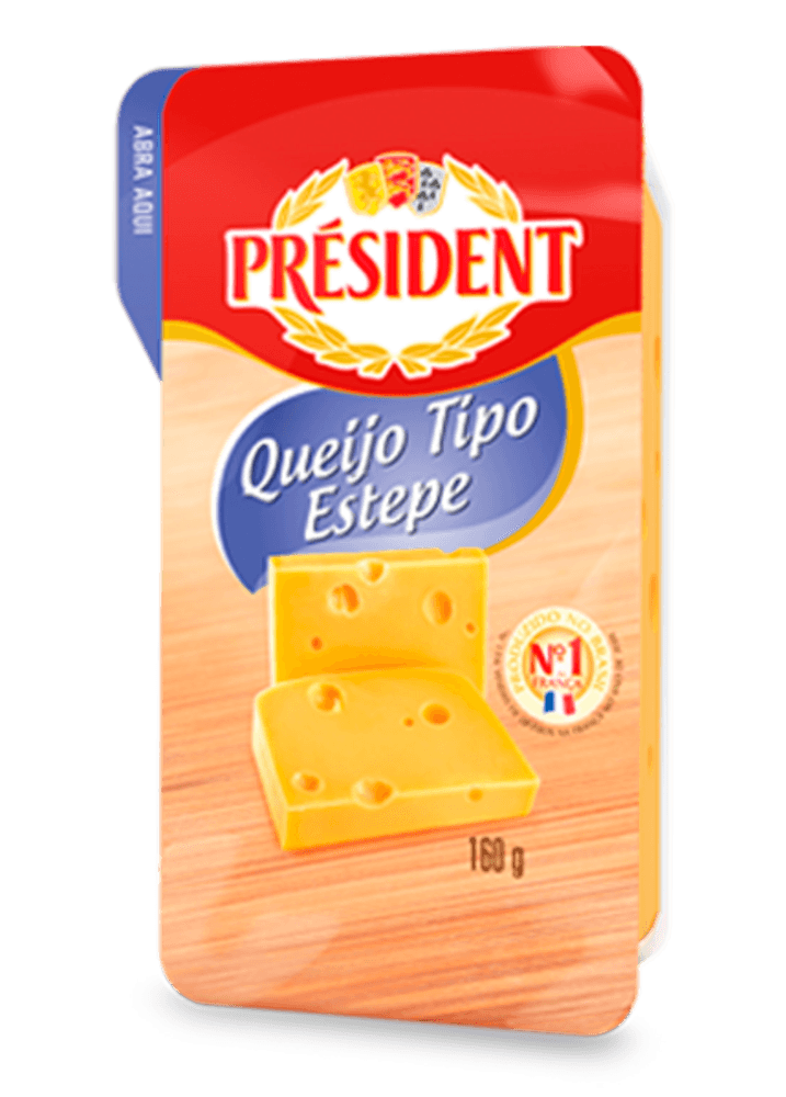 Queijo-Estepe-President-160g