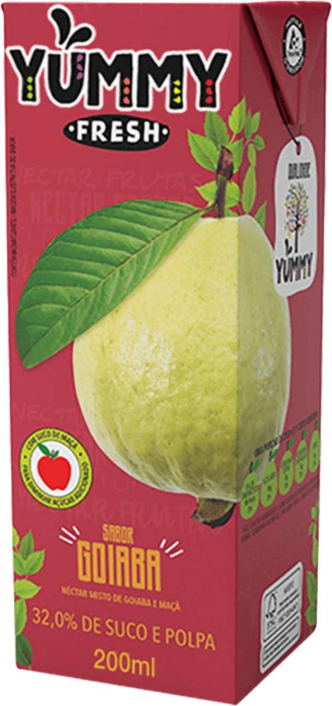 Nectar Yummy Goiaba/Maçã 200ml