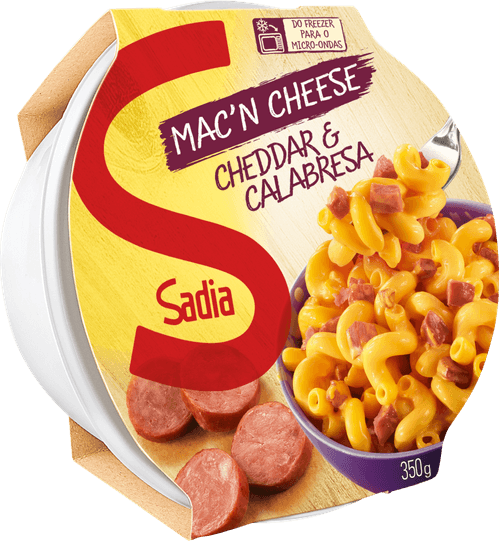 Mac'n cheese calabresa 350g Sadia