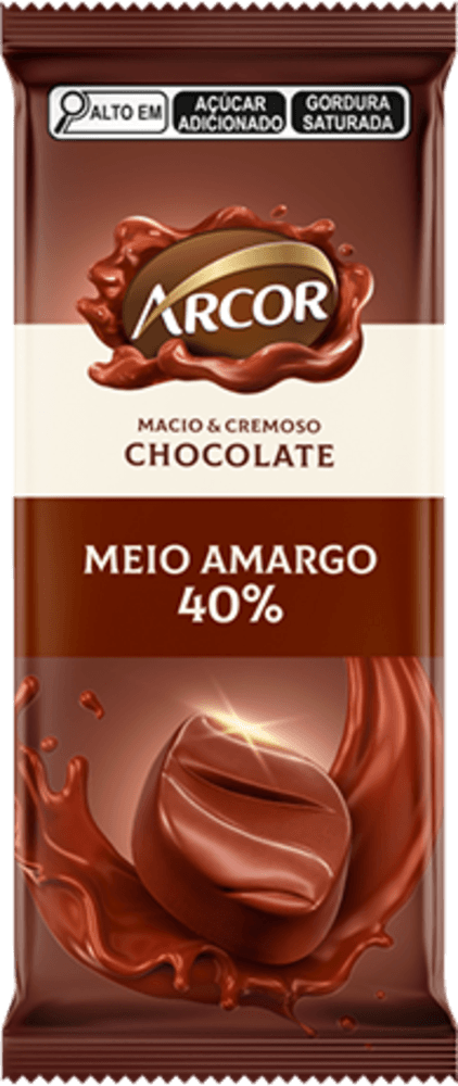 Chocolate-Meio-Amargo-40--Cacau-Arcor-Pacote-80g