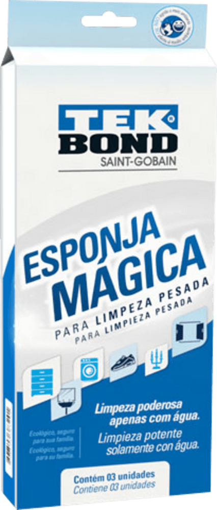 Esponja Magica Tekbond para Limpeza Pesada