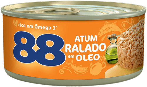 Atum Ralado em Óleo 88 Lata 140g