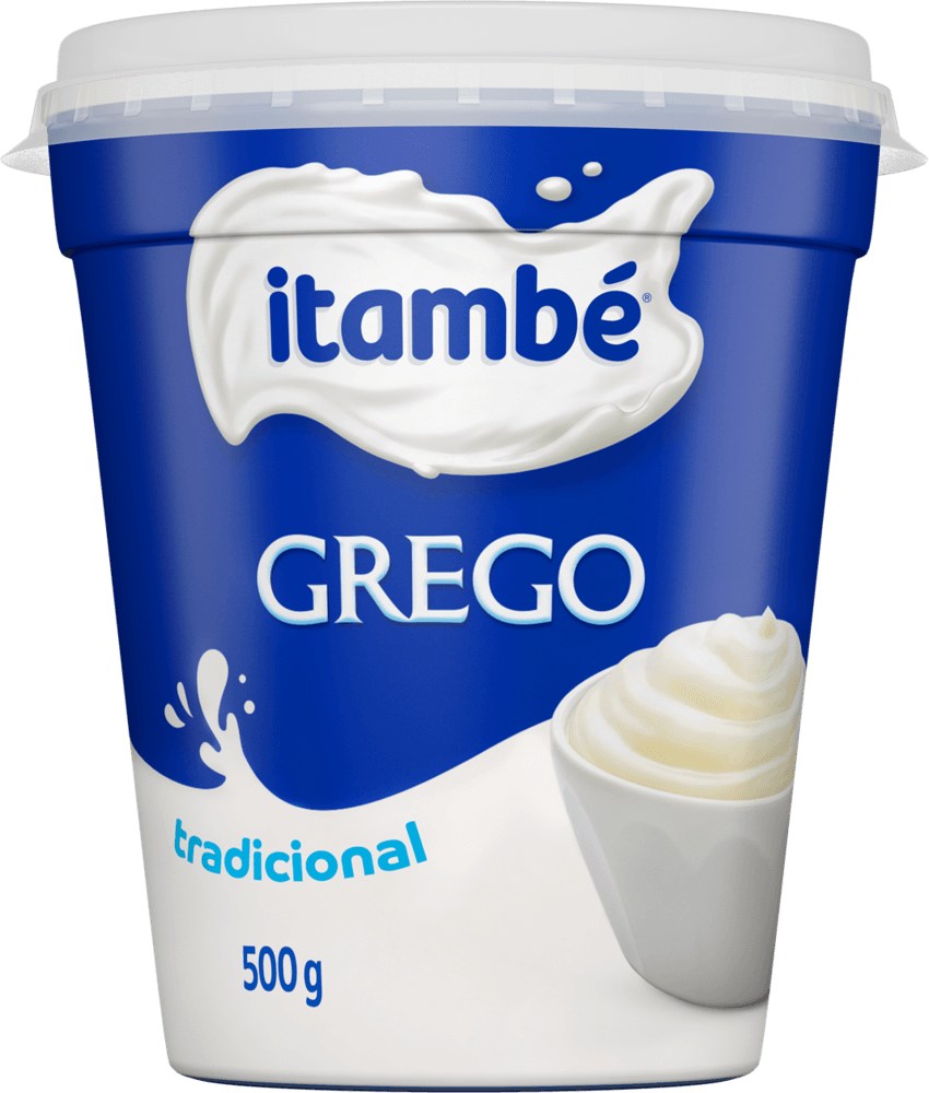 Iogurte com Preparado de Fruta Creme Grego Tradicional Itambé Pote 450g