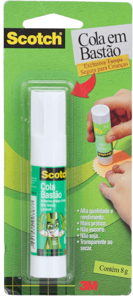 Cola Bastão Scotch 8g