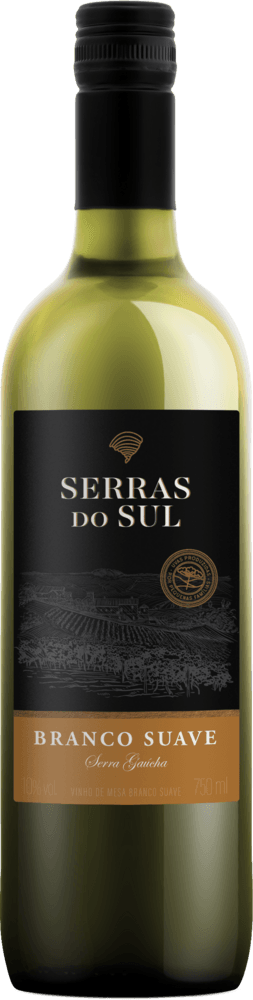 Vinho Serras do Sul Branco Suave 750ml