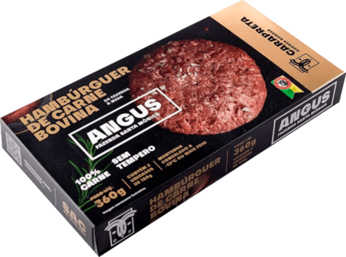 Hambúrguer Angus Cara Preta com 2 Unidades 360g