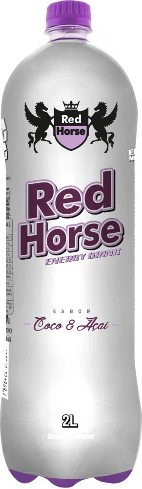 Bebida Energética Red Horse Coco e Açaí 2 litros