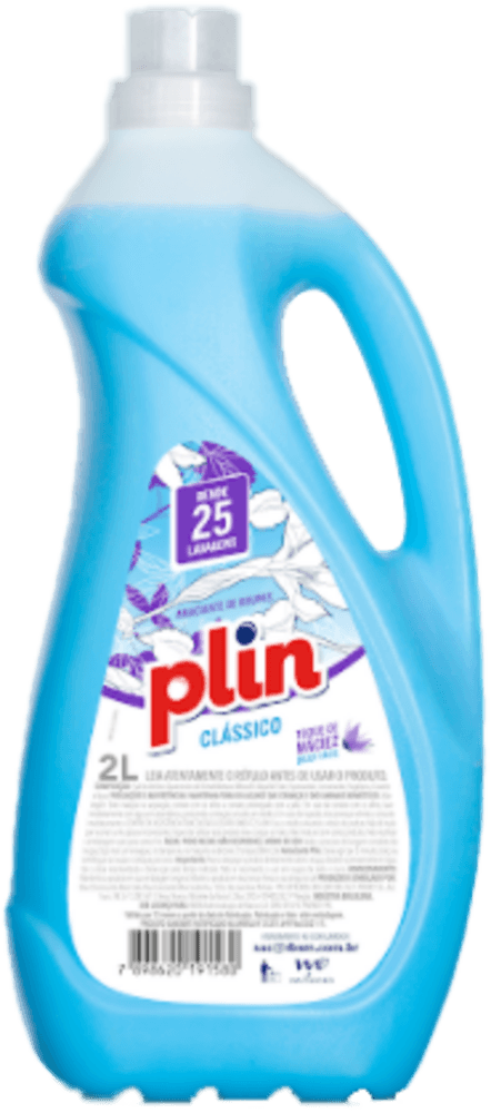 Amaciante de Roupas Plin 2 Litros
