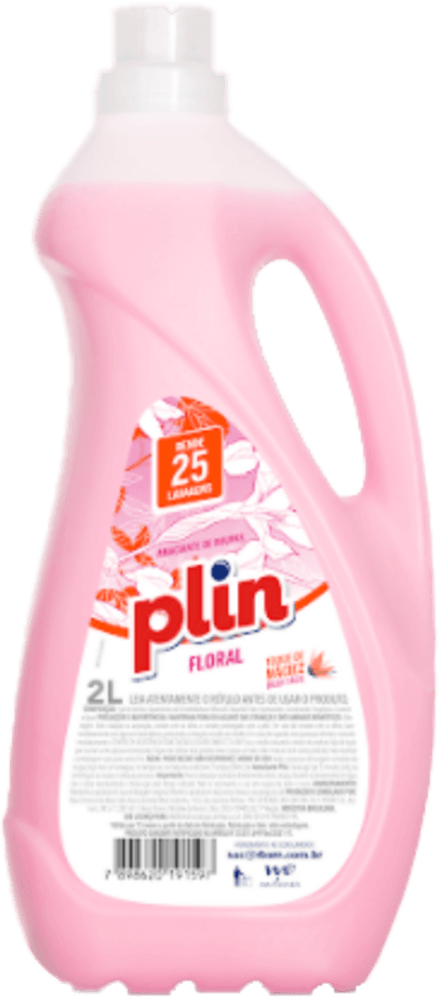 Amaciante de Roupas Plin 2 Litros