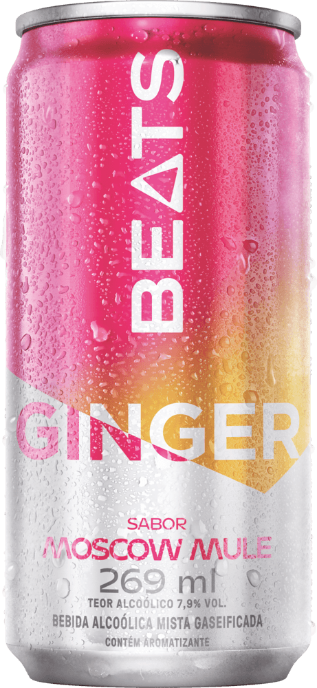 Drink Pronto Beats Drinks Ginger Sabor Moscow Mule 269ml Lata