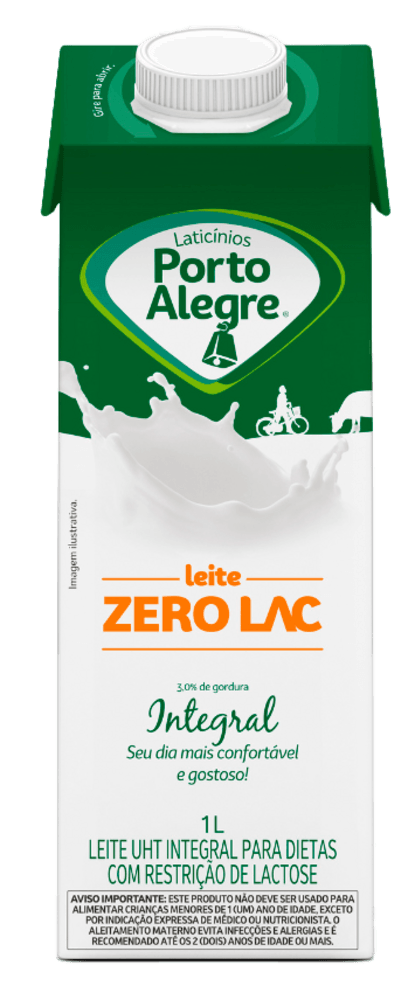 Leite Uht P Alegre Integral Zero Lactose 1L