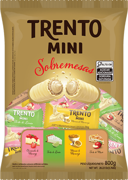 CHOC PECCIN TRENTO MINI 800G-PC SOBREMESAS