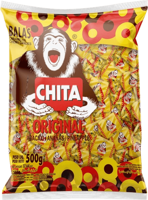 Bala de Abacaxi Chita 500g