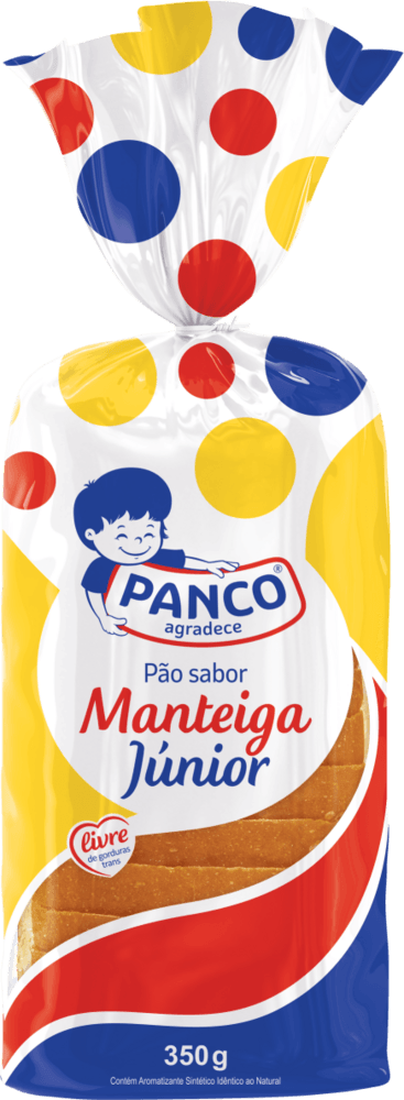 Pão Manteiga Panco Júnior Pacote 350g
