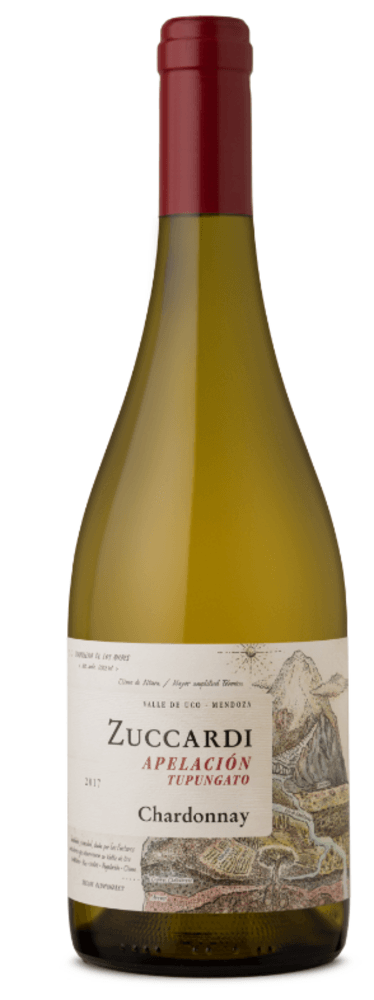 Vinho Argentino Zuccardi Apelación Tupungato Chardonnay Branco 750ml