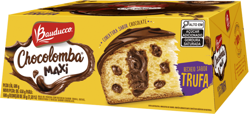 Bolo-de-Pascoa-Recheio-Trufa-Gotas-Cobertura-e-Riscas-de-Chocolate-Bauducco-Chocolomba-Maxi-Caixa-600g