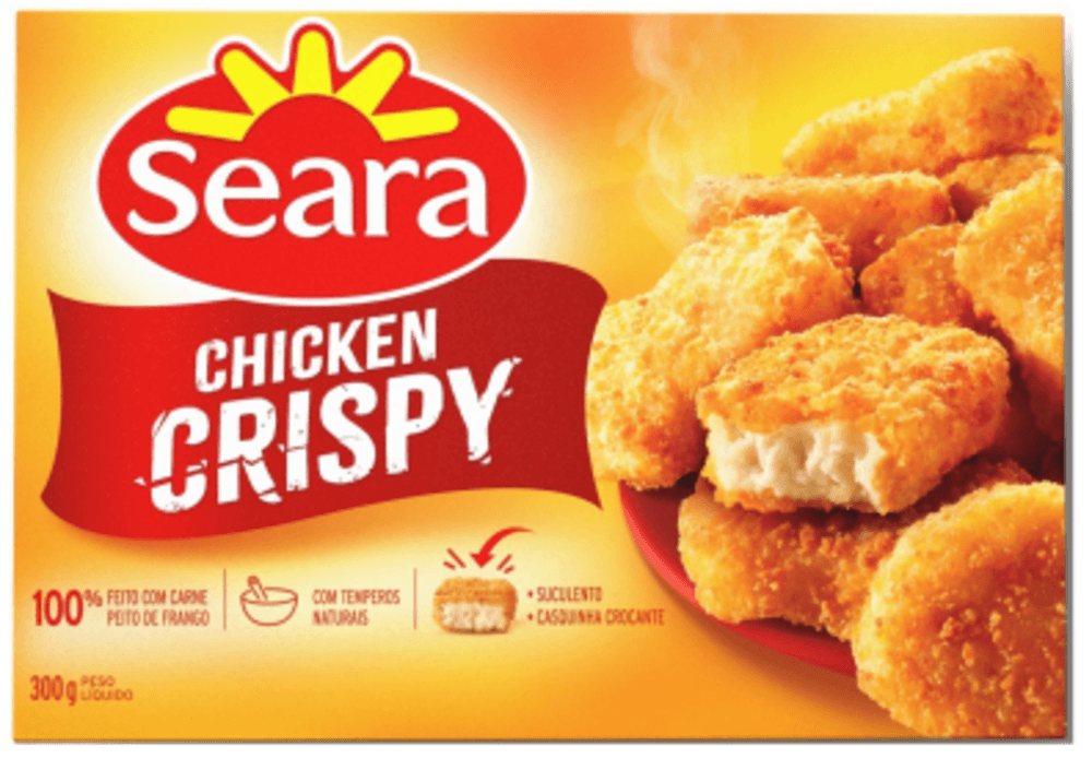 Empanado de Frango Tradicional Chicken Crispy Seara Caixa 300G