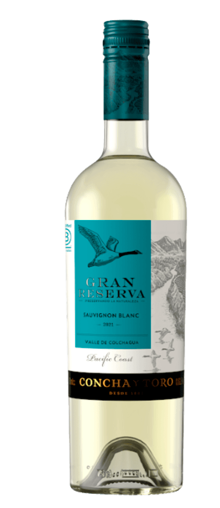 Vinho Chileno Branco Seco Gran Reserva Sauvignon Blanc Valle de Colchagua Garrafa 750ml
