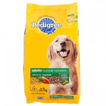 Alimento-100--Completo-e-Balanceado-para-Caes-Adultos-Carne-e-Vegetais-Pedigree-Pacote-900g