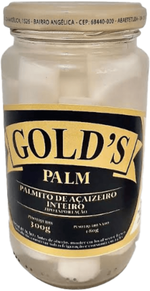 PALMITO ACAI GOLDS 300G-VD INTEIRO