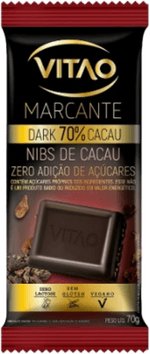 Chocolate-70--Cacau-Vitao-Zero-Acucar-Dark-Nibs-de-Cacau-70g