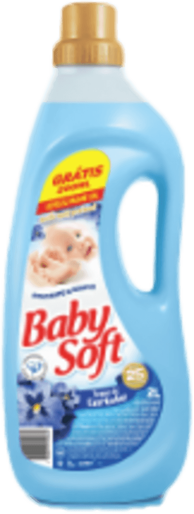 Amaciante Roupas Baby Soft Toque de Carinho Leve 2l Pague 1,8l