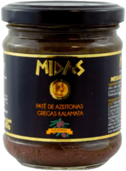 Pasta Azeitona Kalamata Midas 180g