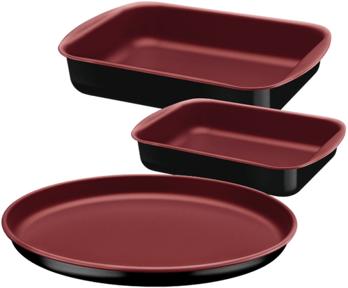 Assadeira de Alumínio Tramontina Preto e Vermelho