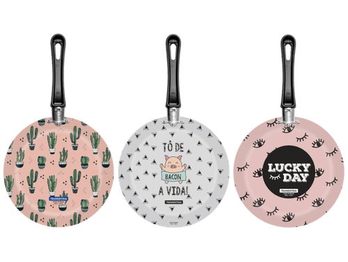 Frigideira Tramontina Plotter Estampada 24cm