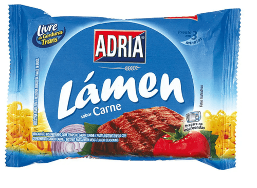 Macarrão Instantâneo Lamen Adria Galinha Suave 75g