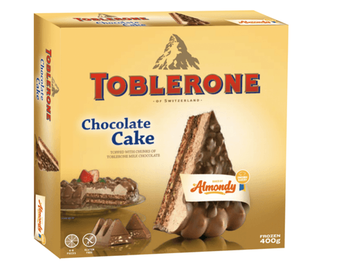 TORTA ALMONDY 400G TOBLERONE
