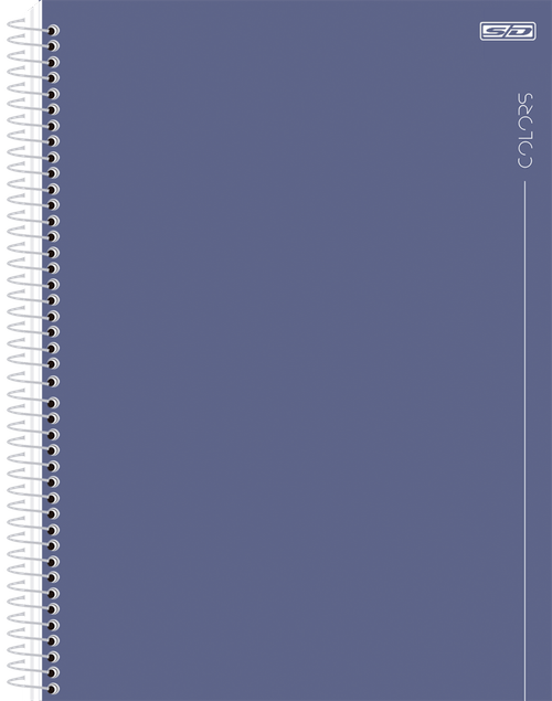 CADERNO UNIVERSITÁRIO 10M COLORS LILAS 160 FLS SAO DOMINGOS