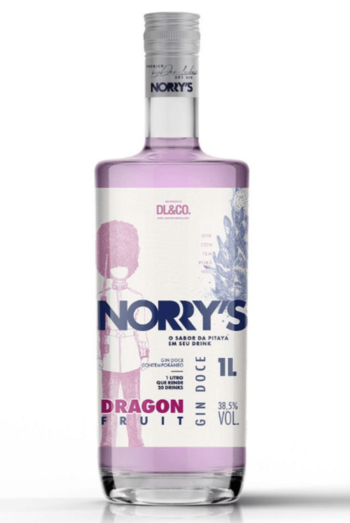 GIN NORRY´DRAGON FRUIT S 1L 38,5% VOL