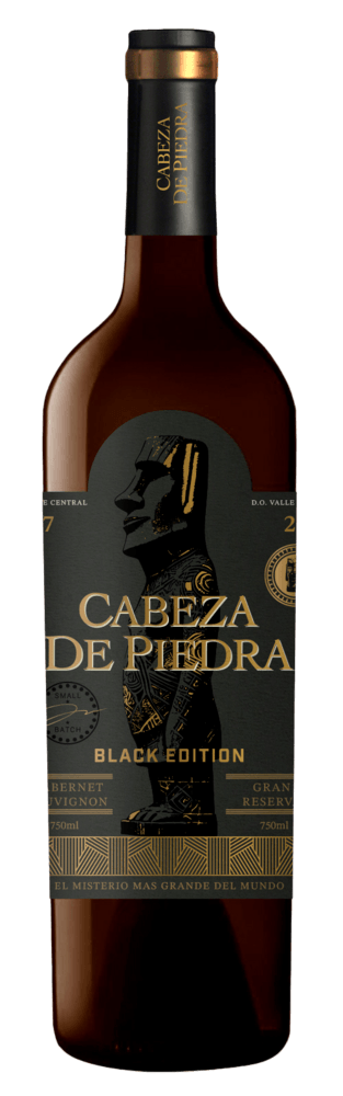 VINHO-CHILENO-TINTO-CABEZA-DE-PIEDRA-GRAN-RESERVA-BLACK-EDITION-CABERNET-SAUVIGNON-GARRAFA-750ML